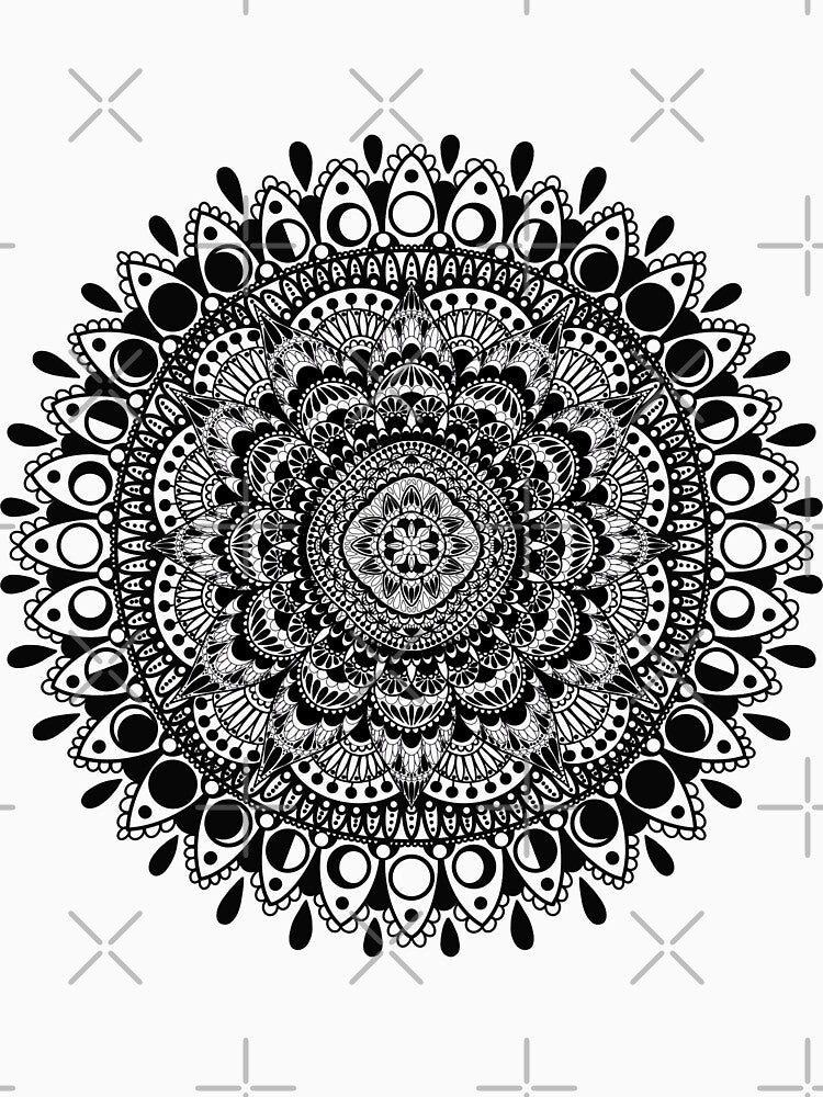 moon phase geometric design by hamsterparent T-Shirts, Hoodie, Sweatshirt | BlankRebels.com (Image 3)