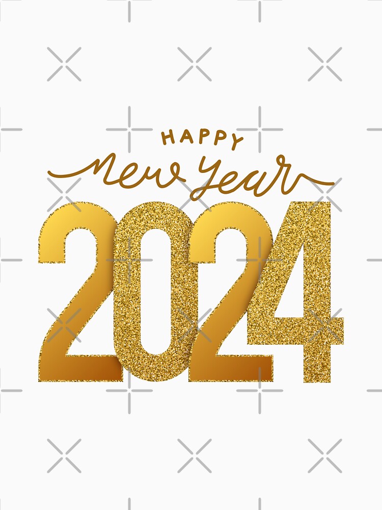 Happy new year 2024 bye 2023 by CreativaNook T-Shirts, Hoodie, Sweatshirt | BlankRebels.com (Image 3)