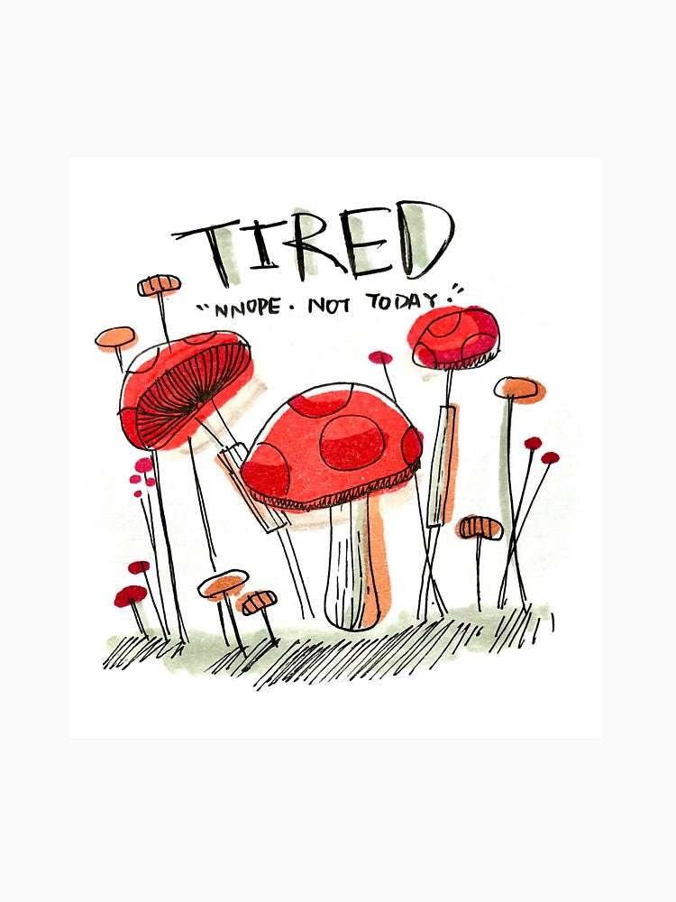 Tired, just tired by Lily wang T-Shirts, Hoodie, Sweatshirt | BlankRebels.com (Image 3)