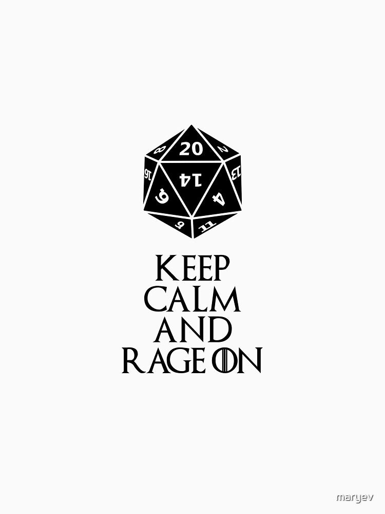 Keep Calm and Rage on by maryev T-Shirts, Hoodie, Sweatshirt | BlankRebels.com (Image 3)