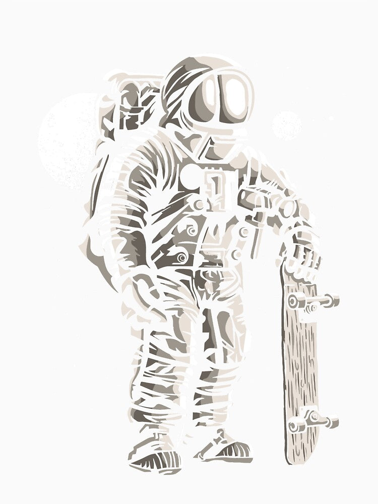 Astronaut Skater by Taz-Clothing T-Shirts, Hoodie, Sweatshirt | BlankRebels.com (Image 2)