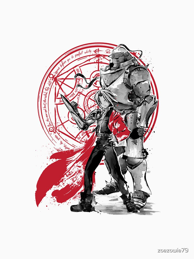 Brotherhood Sumi-E by zoezowie79 T-Shirts, Hoodie, Sweatshirt | BlankRebels.com (Image 3)