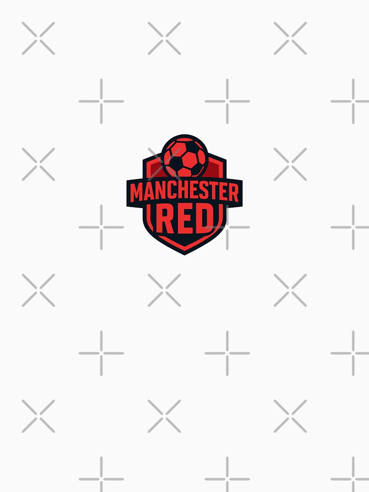 Red Football Fan Badge Design by digitalcreati0n