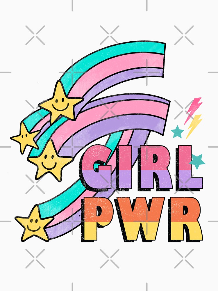 Girl Power retro theme 90s party by JayDesignLabs T-Shirts, Hoodie, Sweatshirt | BlankRebels.com (Image 3)