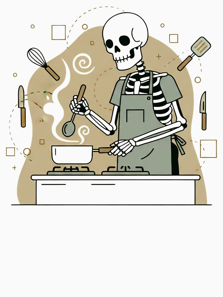 CHEF Minimalist Skeleton Streetwear Art T-Shirts, Hoodie, Sweatshirt