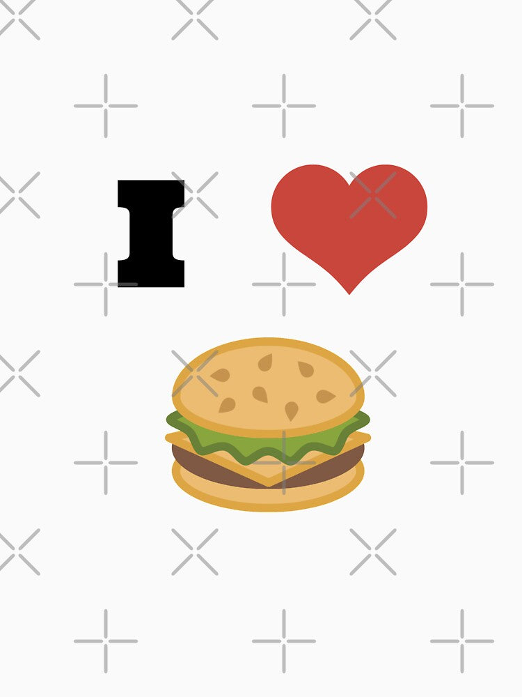 I Love Burgers by  Any Mood Designs T-Shirts, Hoodie, Sweatshirt | BlankRebels.com (Image 3)