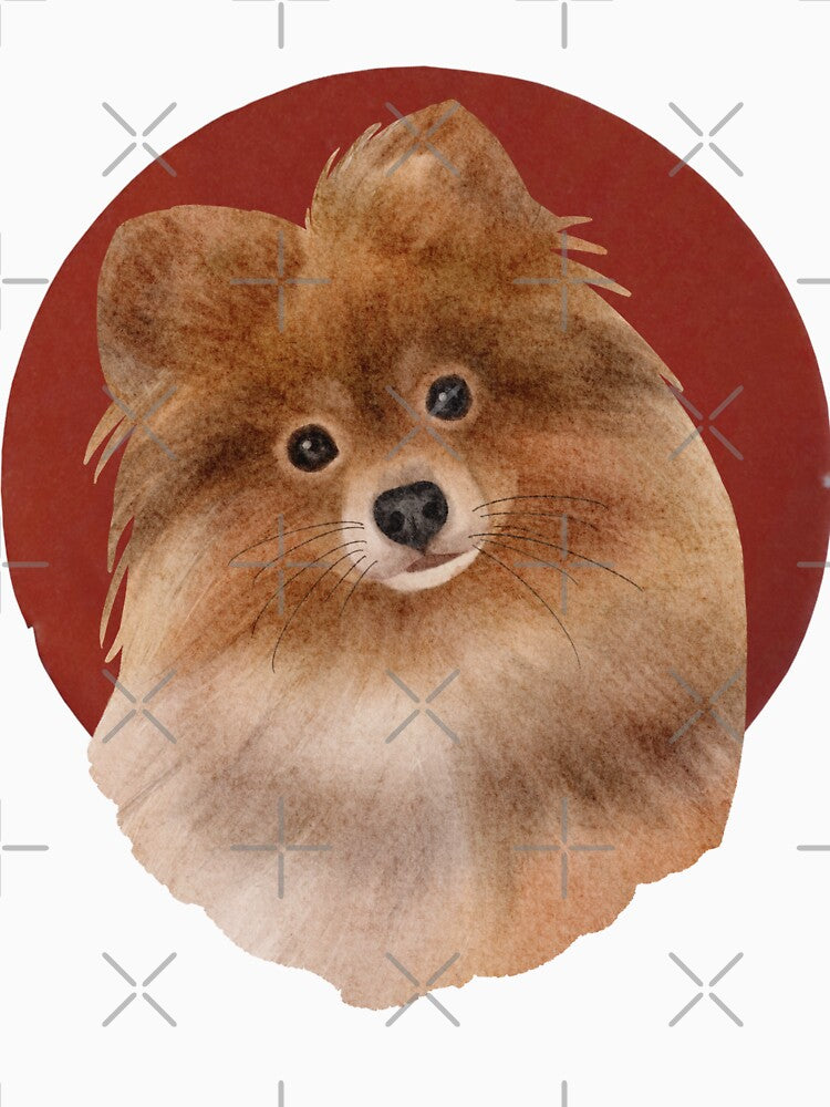 Sweet Pomeranian (Large Print) by Myloveforpets T-Shirts, Hoodie, Sweatshirt | BlankRebels.com (Image 3)