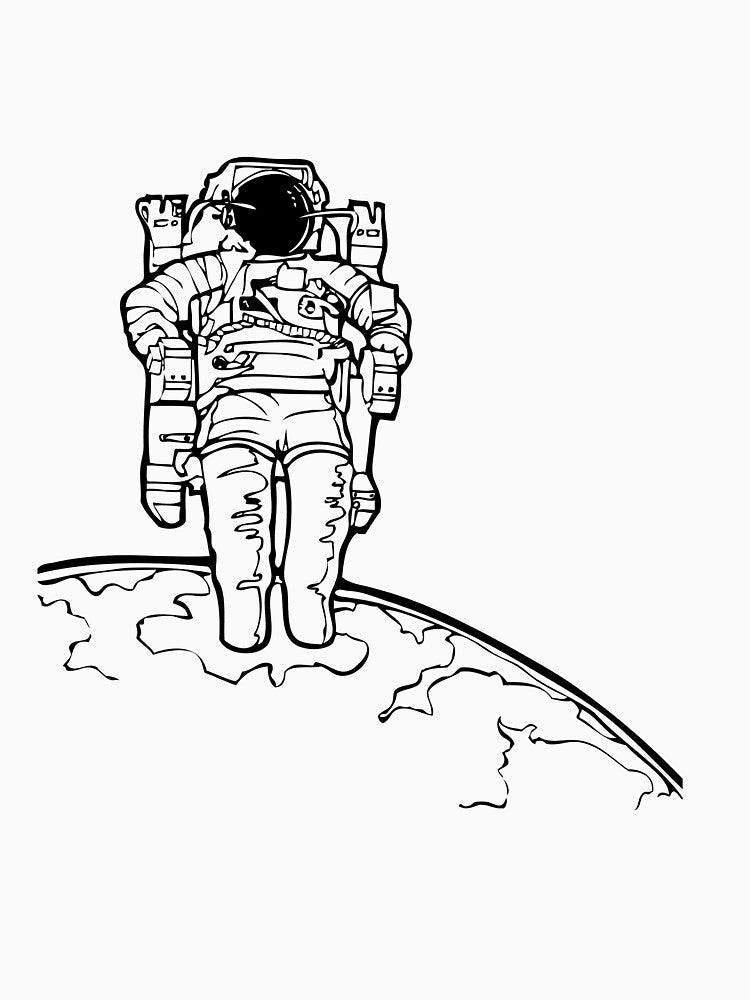 Cool astronaut by RDclothes T-Shirts, Hoodie, Sweatshirt | BlankRebels.com (Image 3)