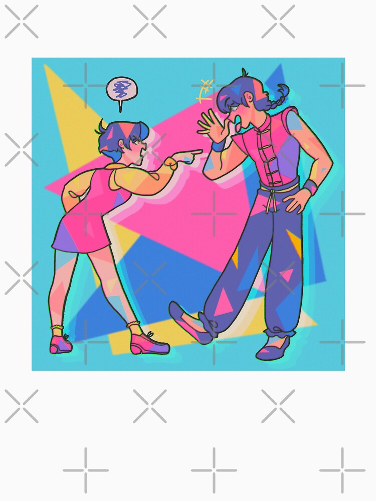 ranma and akane fighting by queenlypirate