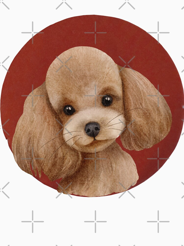 Lovely Poodle (Large Print) by Myloveforpets