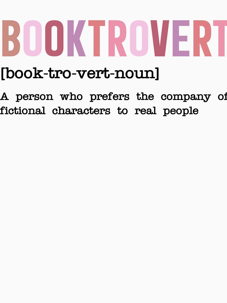 BOOKTROVERT – The introvert who loves books by SREBookLovers T-Shirts, Hoodie, Sweatshirt | BlankRebels.com (Image 3)