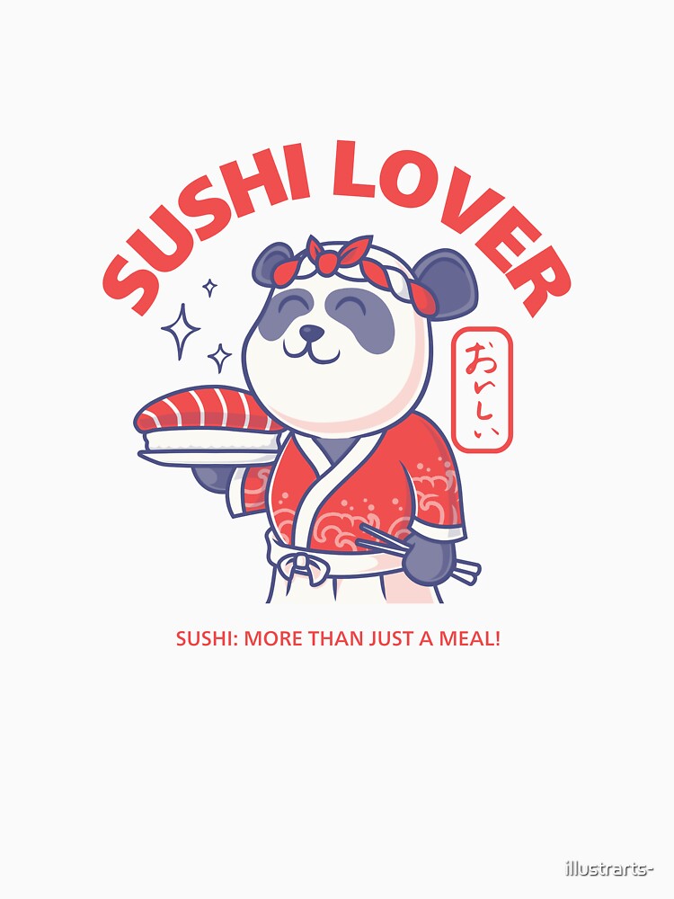 Sushi Lover by illustrarts- T-Shirts, Hoodie, Sweatshirt | BlankRebels.com (Image 3)