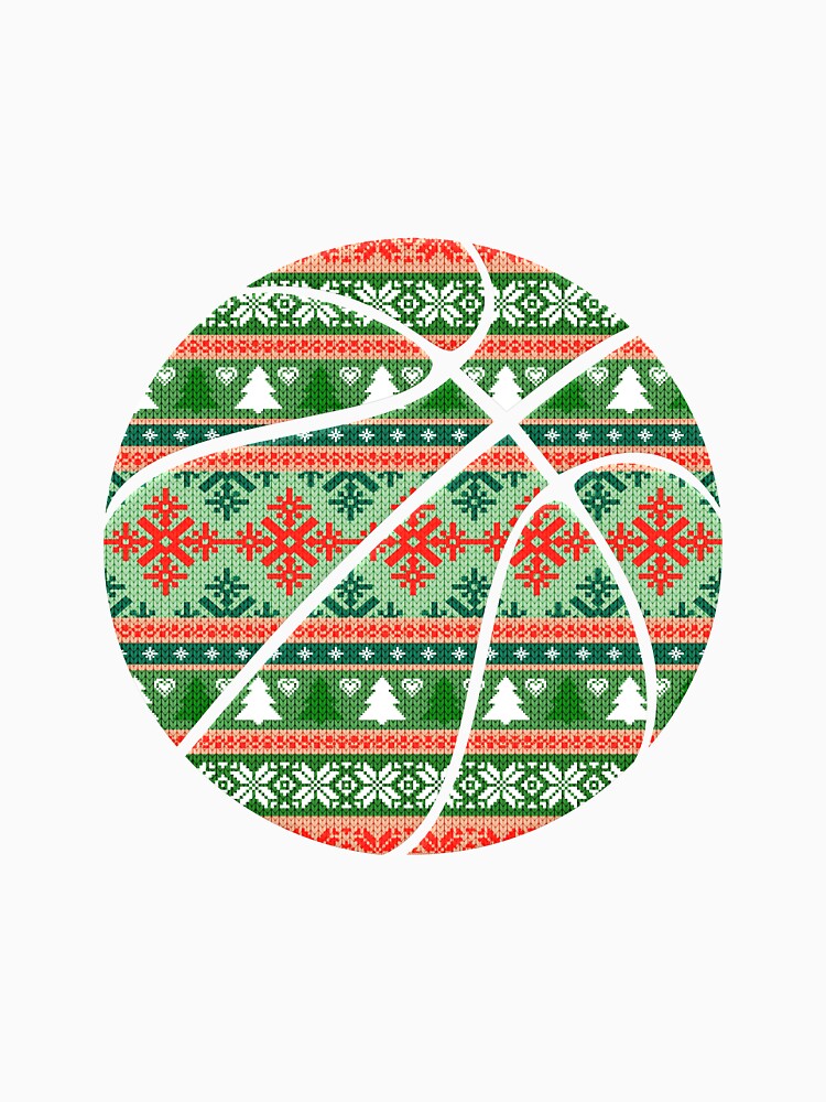 Abstract Basketball Design - Motivational Sports - Ugly Christmas Pattern by Gaming x Sports T-Shirts, Hoodie,... (Image 3)