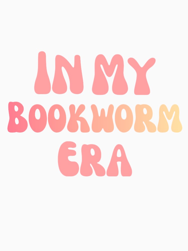 In My Bookworm Era – Cute Pastel Reading Aesthetic Design by Crafty Tiger Studio