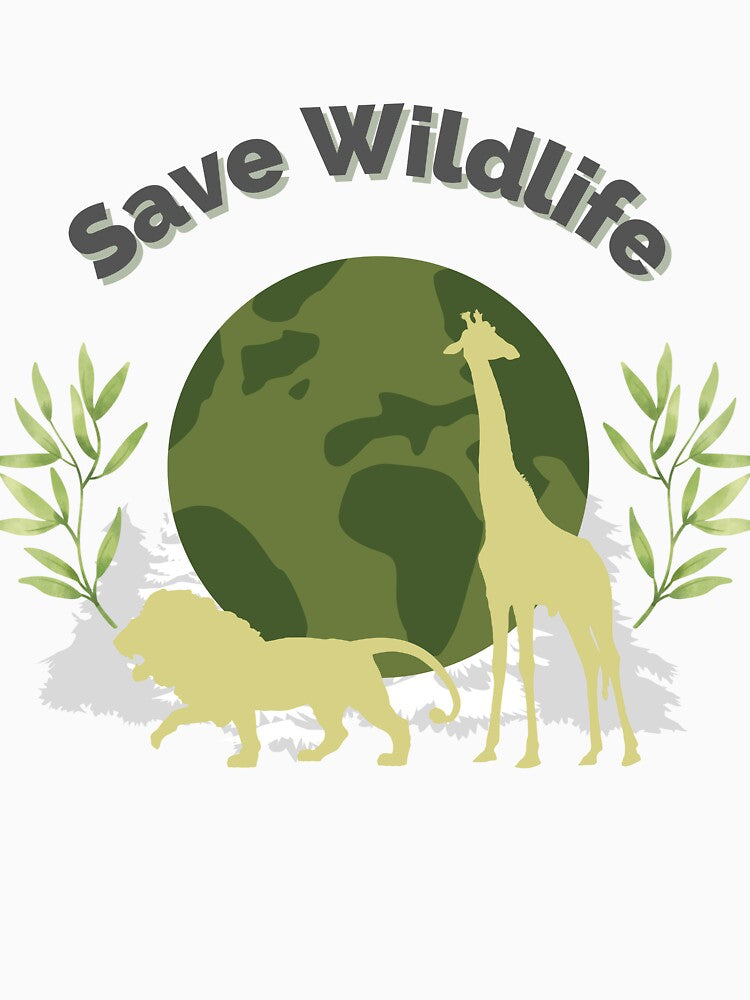 Save Wildlife by MedEla  ⭐⭐⭐⭐⭐ T-Shirts, Hoodie, Sweatshirt | BlankRebels.com (Image 3)