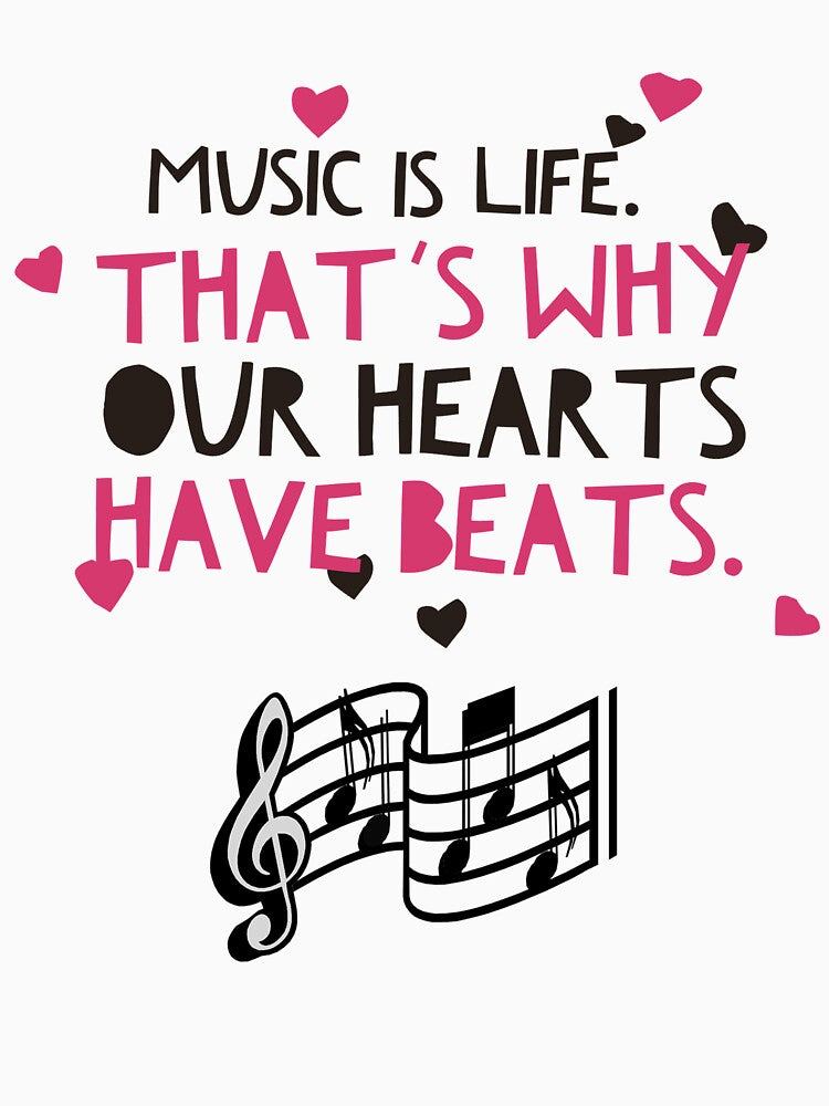 Music Lovers Graphic T Shirt For Women Or Men - Music Lovers Gift - Music Shirt (Image 3)