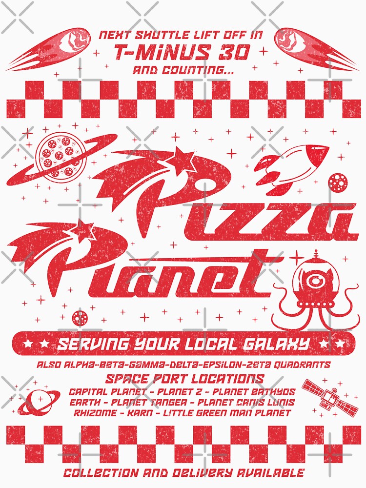 Pizza Planet T-Minus 30 by Candywrap Studio T-Shirts, Hoodie, Sweatshirt | BlankRebels.com (Image 3)