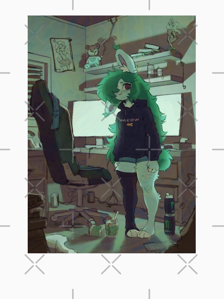NEET bunny by waspsalad