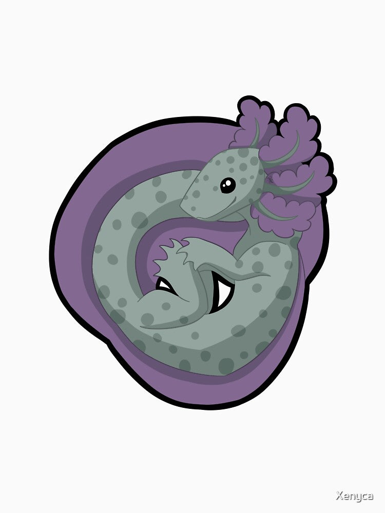 Pebble Axolotl by Xenyca T-Shirts, Hoodie, Sweatshirt | BlankRebels.com (Image 3)