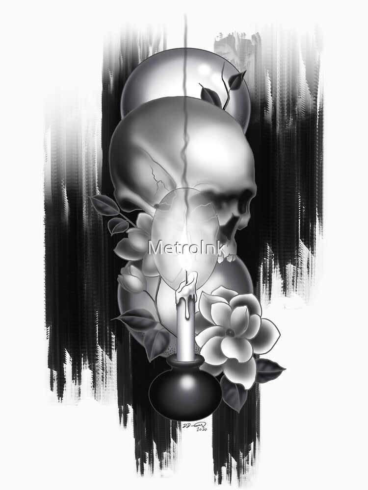 Memento Mori by MetroInk T-Shirts, Hoodie, Sweatshirt | BlankRebels.com (Image 3)
