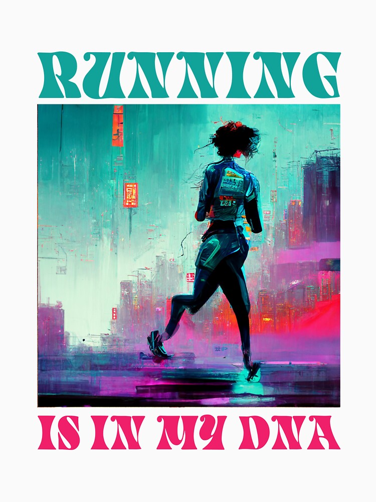 Running It's in my DNA by typoinspired T-Shirts, Hoodie, Sweatshirt | BlankRebels.com (Image 3)