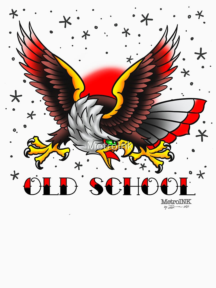 Traditional Eagle Tattoo by MetroInk T-Shirts, Hoodie, Sweatshirt | BlankRebels.com (Image 3)