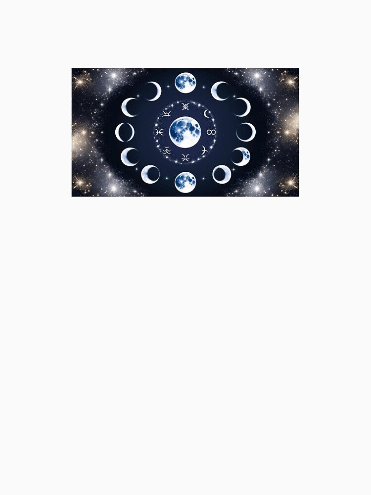 Zodiac Phases of the Moon by Magical Realms T-Shirts, Hoodie, Sweatshirt | BlankRebels.com (Image 3)
