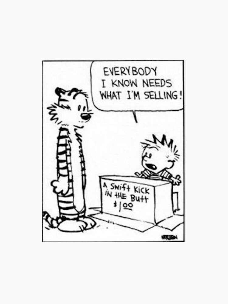 Funny Calvin Hobbes Sticker T-Shirts, Hoodie, Sweatshirt