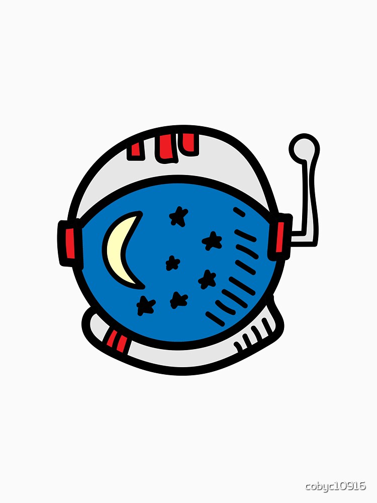 Astronaut Helmet Art by cobyc10916 T-Shirts, Hoodie, Sweatshirt | BlankRebels.com (Image 3)