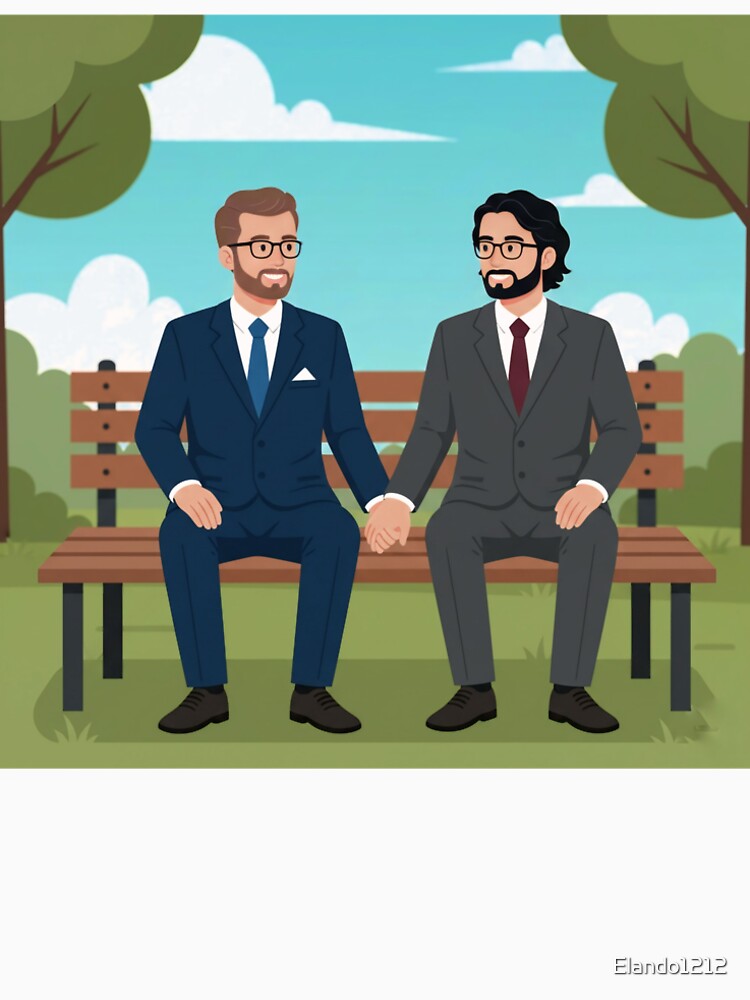 Mature gay couple by Elando1212 T-Shirts, Hoodie, Sweatshirt | BlankRebels.com (Image 2)