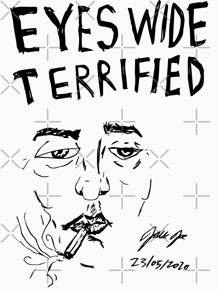 eyes wide terrified lockdown art by jackjoe1708 T-Shirts, Hoodie, Sweatshirt | BlankRebels.com (Image 3)