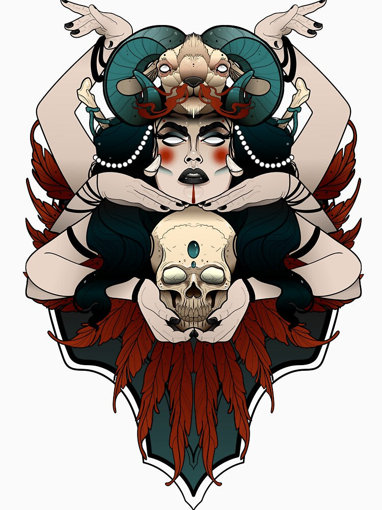 Dancing Sorceress by PATRICIA TRINCA T-Shirts, Hoodie, Sweatshirt | BlankRebels.com (Image 3)