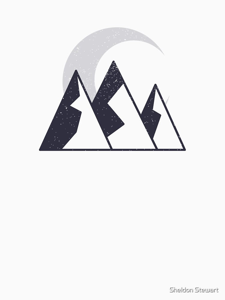 Mountain Moon by Sheldon Stewart T-Shirts, Hoodie, Sweatshirt | BlankRebels.com (Image 3)