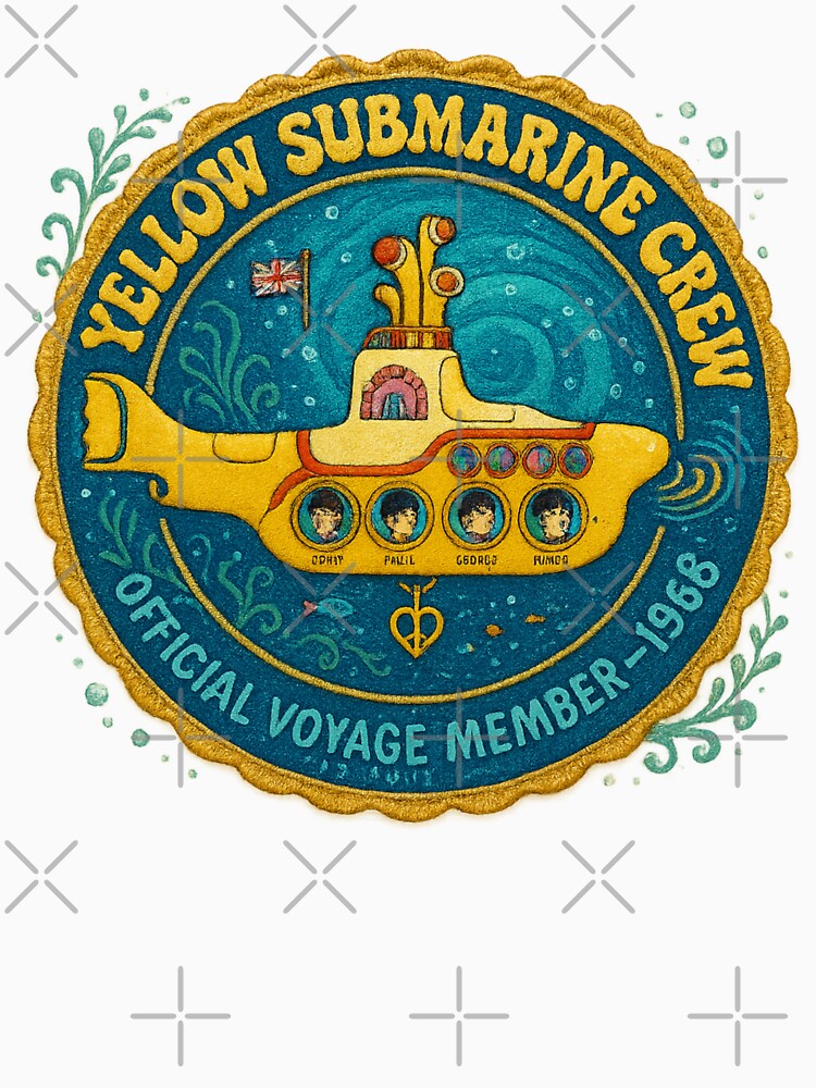 Yellow Submarine Crew Badge – 1968 Official Voyage T-Shirts, Hoodie, Sweatshirt