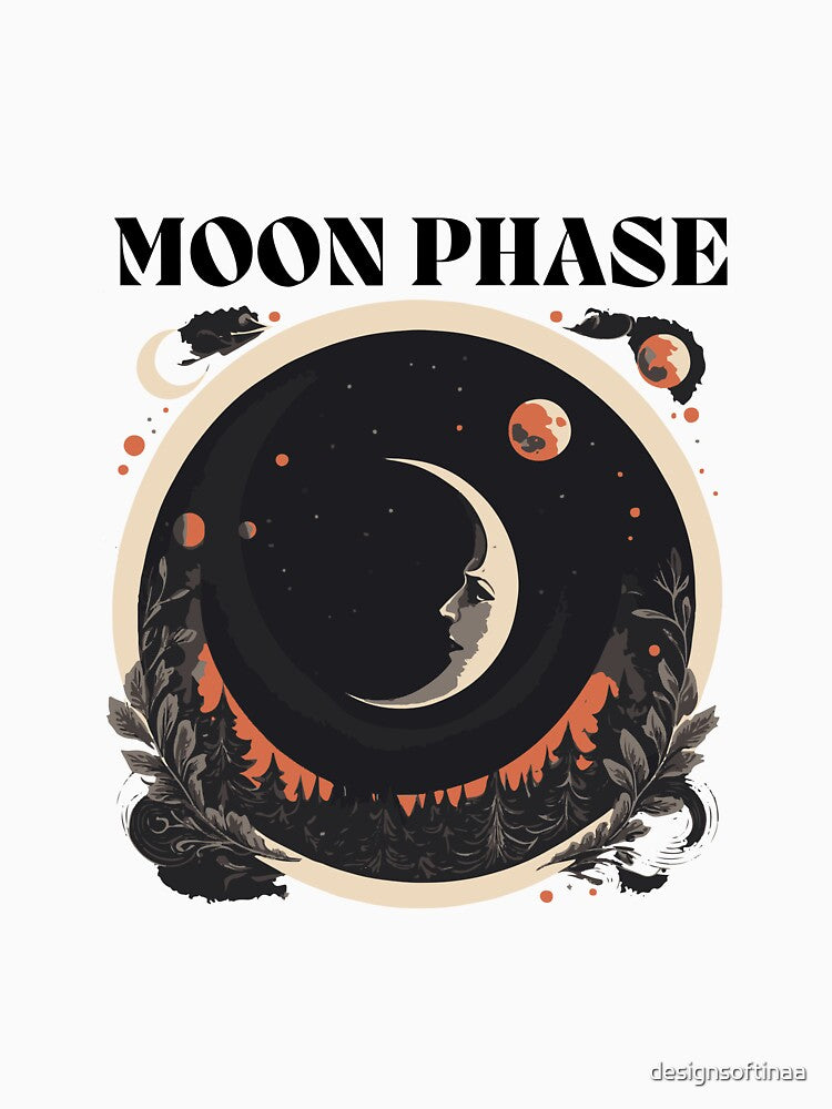 Moon Phase by designsoftinaa T-Shirts, Hoodie, Sweatshirt | BlankRebels.com (Image 3)