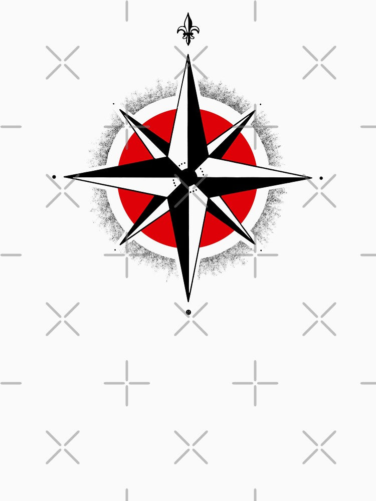 Old School Compass Tattoo by SoulArtLove T-Shirts, Hoodie, Sweatshirt | BlankRebels.com (Image 3)