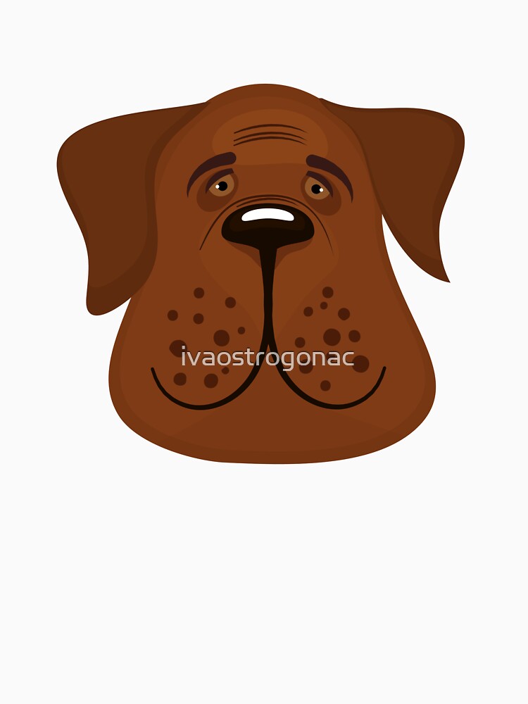 Adorable Neapolitan Mastiff Dog Cute Sticker Design T-Shirt Hoodie by ivaostrogonac Sweatshirt | BlankRebels.com (Image 3)