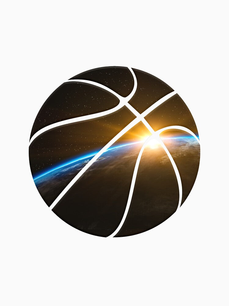 Abstract Basketball Design - Motivational Sports - Beautiful Earth by Gaming x Sports T-Shirts, Hoodie, Sweatshirt (Image 3)