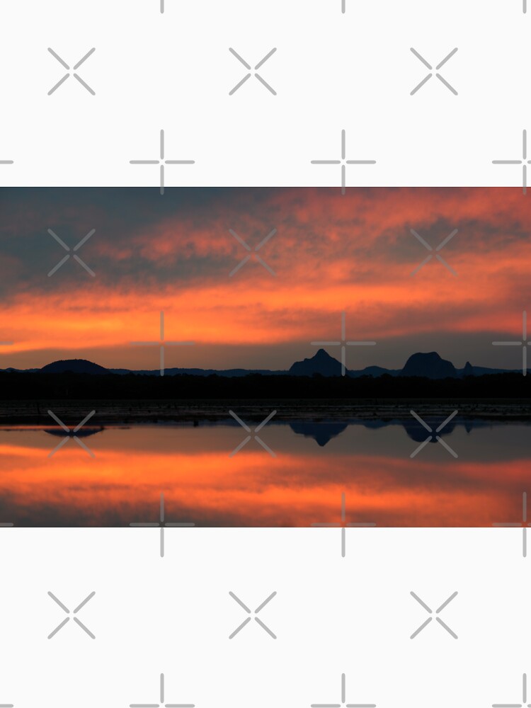 Glass House Mountains Sunset by Adrian Alford Photography T-Shirts, Hoodie, Sweatshirt | BlankRebels.com (Image 3)