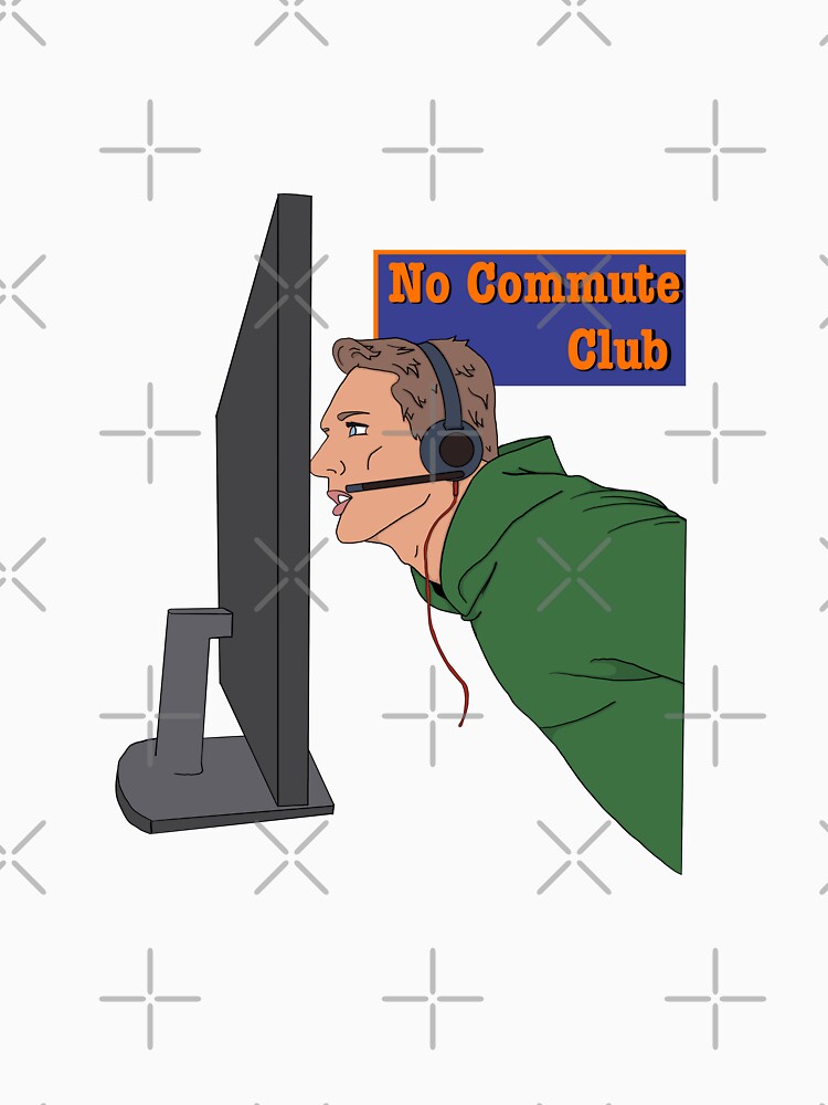 No Commute Club - Too Close by BubbleDesigns4U T-Shirts, Hoodie, Sweatshirt | BlankRebels.com (Image 3)