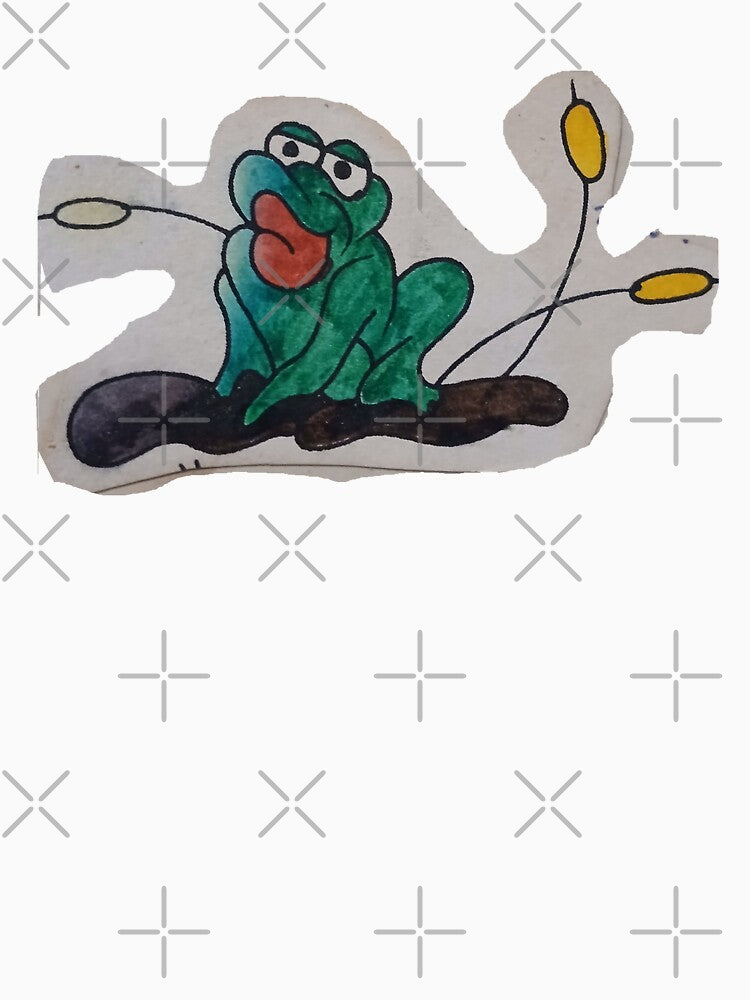 Comical frog tattoo flash art by Justinjmcook T-Shirts, Hoodie, Sweatshirt | BlankRebels.com (Image 3)