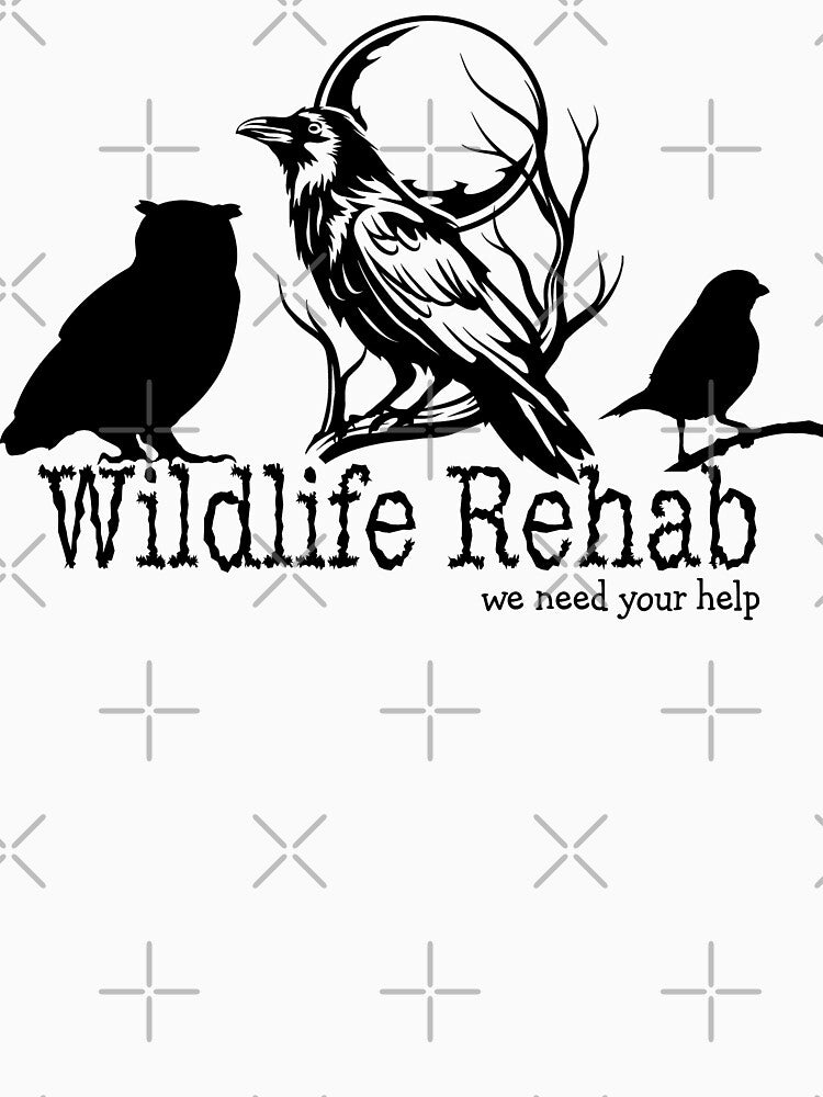 Birds Wildlife Rehabilitation We Need Your Help by The Tinker Man's Daughter T-Shirts, Hoodie, Sweatshirt (Image 3)