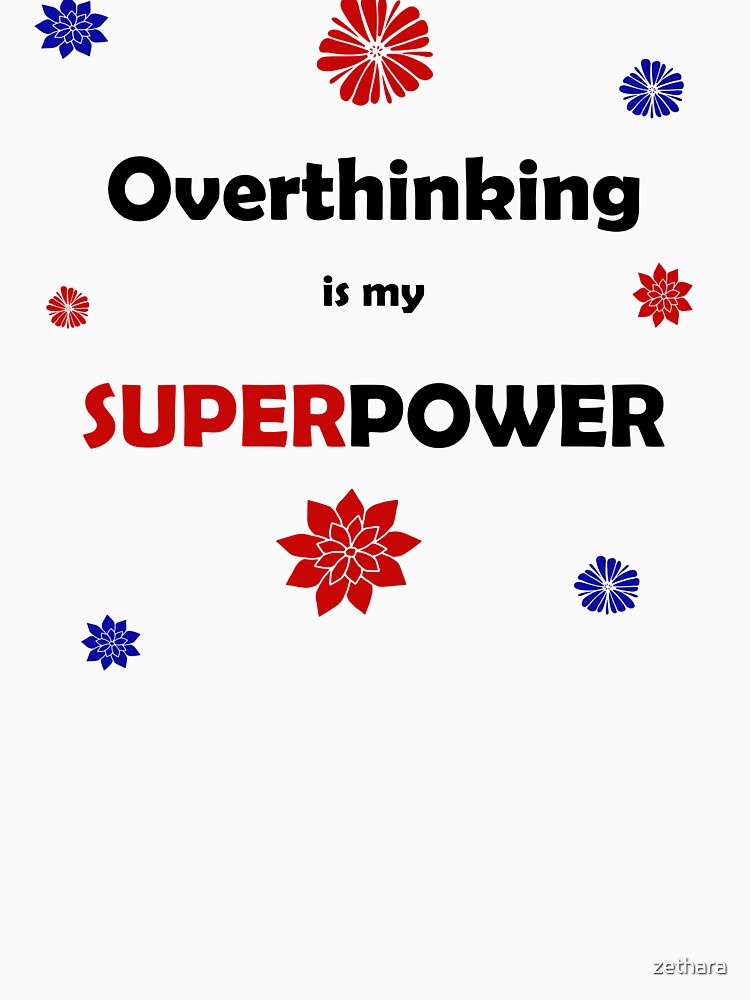 Overthinking by TurtleQuirks T-Shirts, Hoodie, Sweatshirt | BlankRebels.com (Image 3)