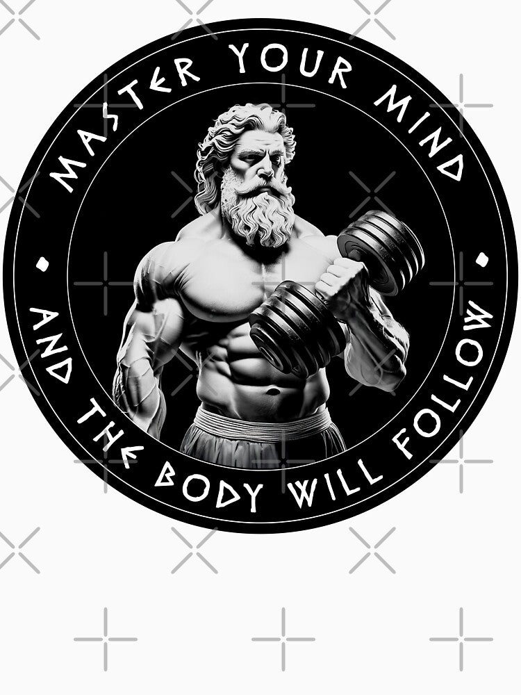 Master your mind and the body will follow GYM by DAVE-ACUNA T-Shirts, Hoodie, Sweatshirt | BlankRebels.com (Image 3)