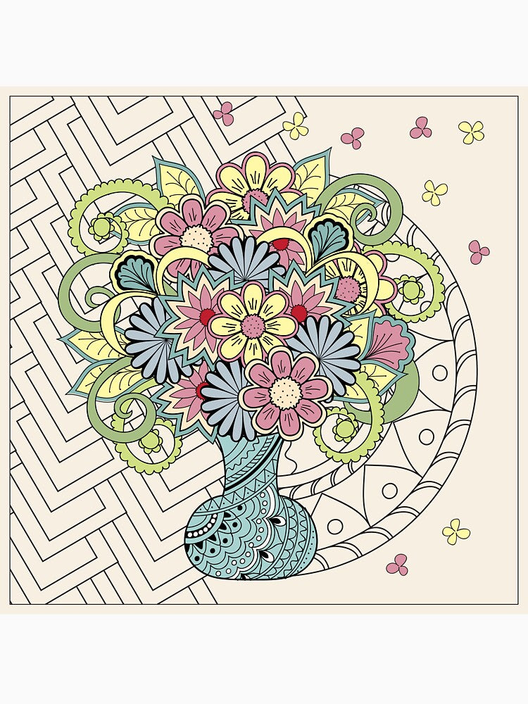 vase with flowers by AlinNova T-Shirts, Hoodie, Sweatshirt | BlankRebels.com (Image 3)