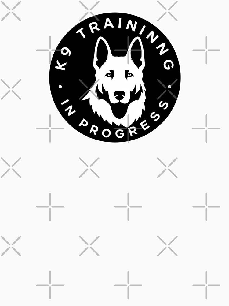 K 9 traininng in progress logo by jackoslimited T-Shirts, Hoodie, Sweatshirt | BlankRebels.com (Image 3)