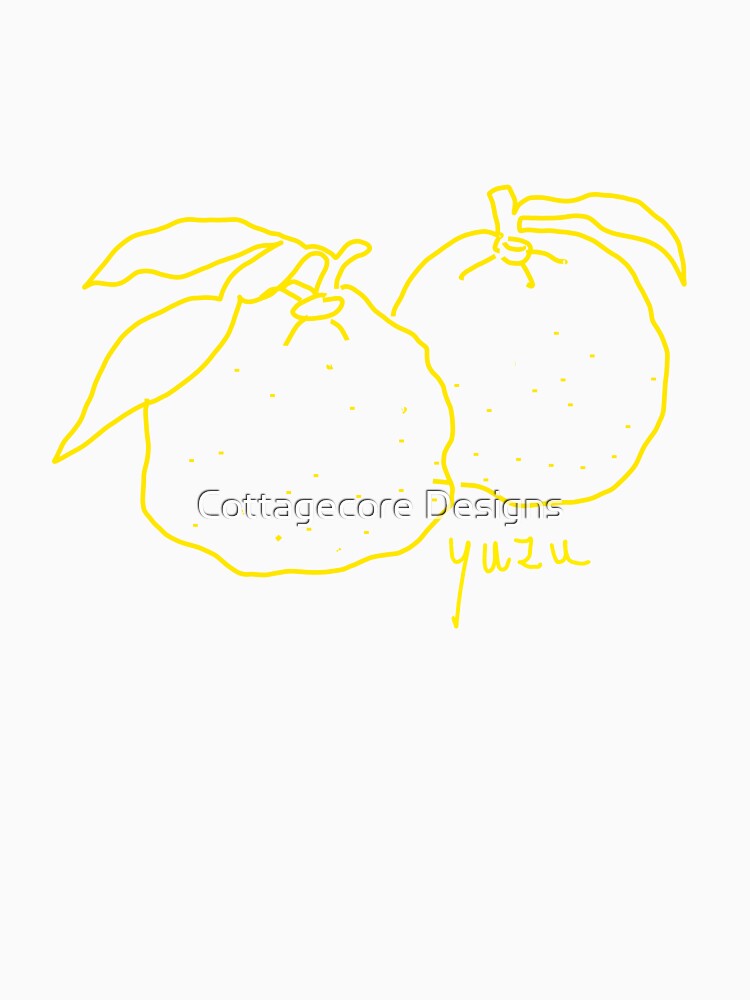 Yuzu by Cottagecore Designs T-Shirts, Hoodie, Sweatshirt | BlankRebels.com (Image 3)