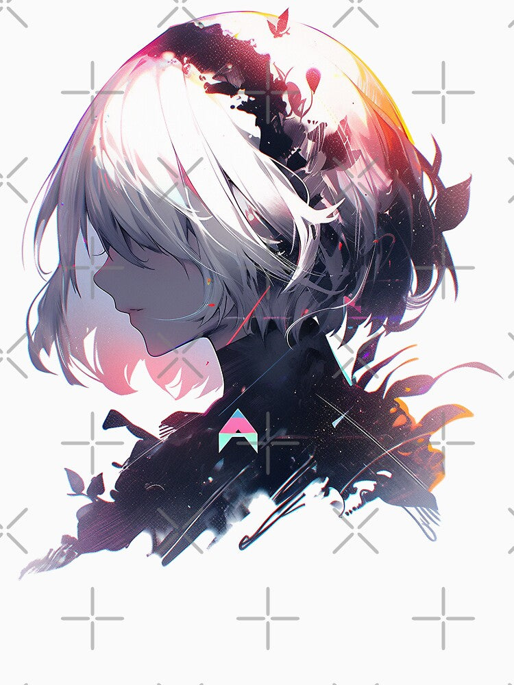 2B Glitch - NieR by SchellStation T-Shirts, Hoodie, Sweatshirt | BlankRebels.com (Image 3)