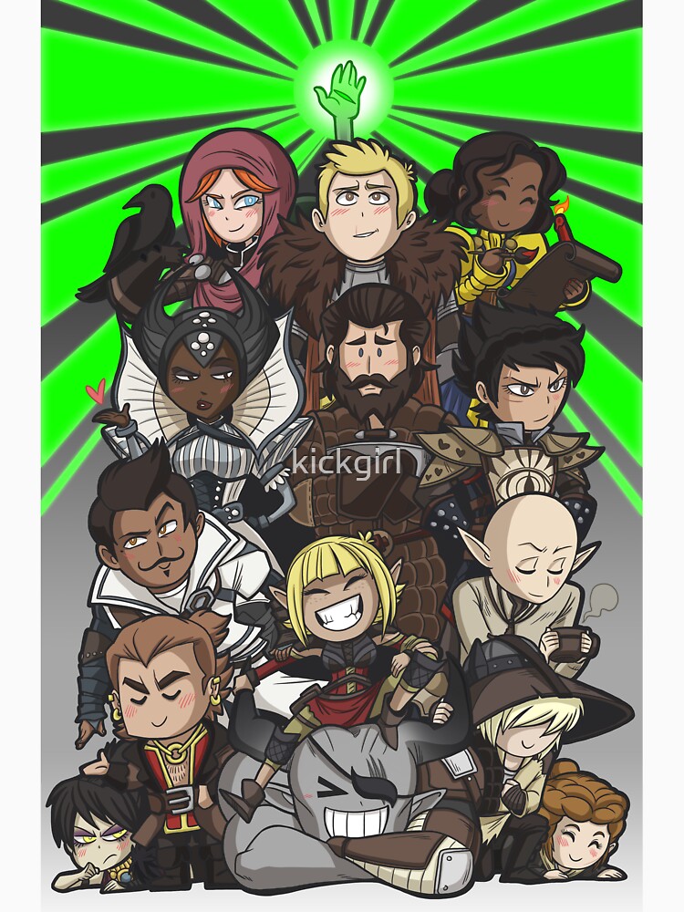 Dragon Age Inquisition by kickgirl T-Shirts, Hoodie, Sweatshirt | BlankRebels.com (Image 3)