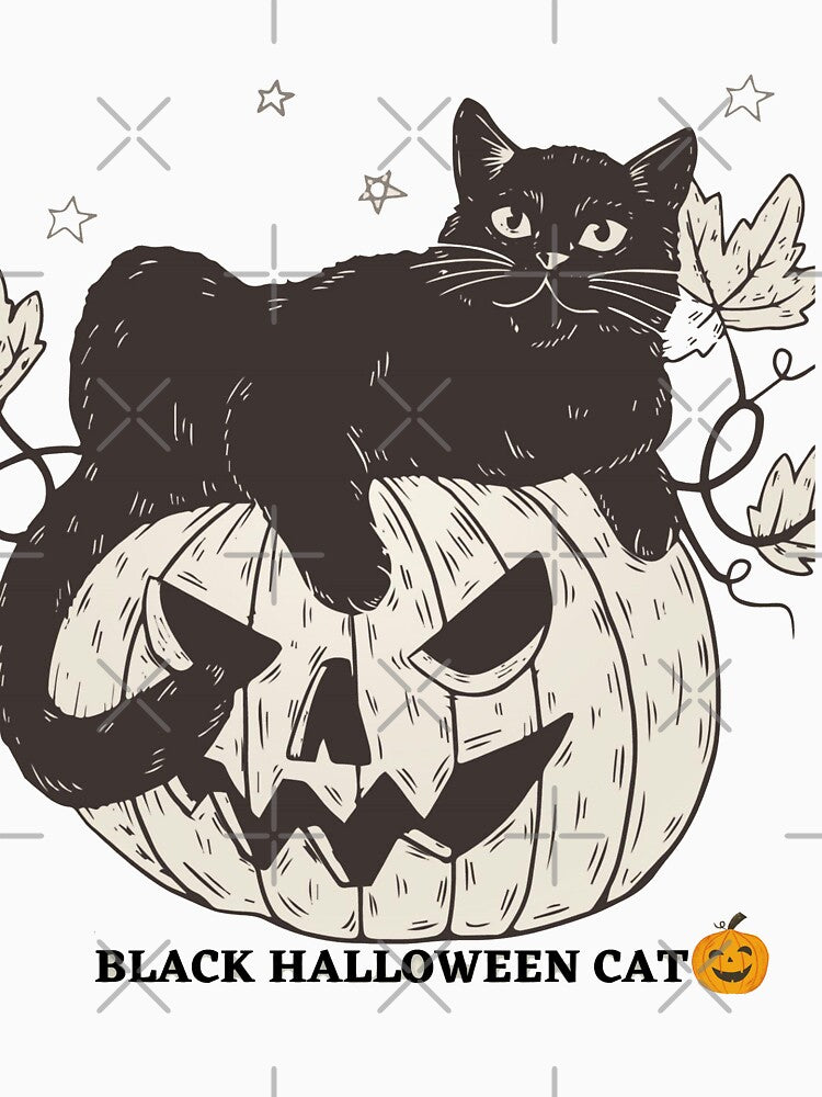 CAT HALLOWEN BLACK CAT by wilyaneshop T-Shirts, Hoodie, Sweatshirt | BlankRebels.com (Image 3)